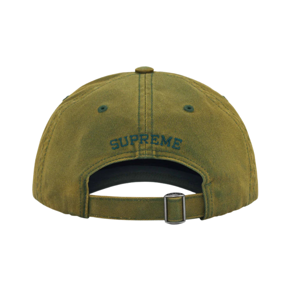 슈프림 블리치드 치노 6-패널 그린 - 24FW(Supreme Bleached Chino 6-Panel Green - 24FW) - 2