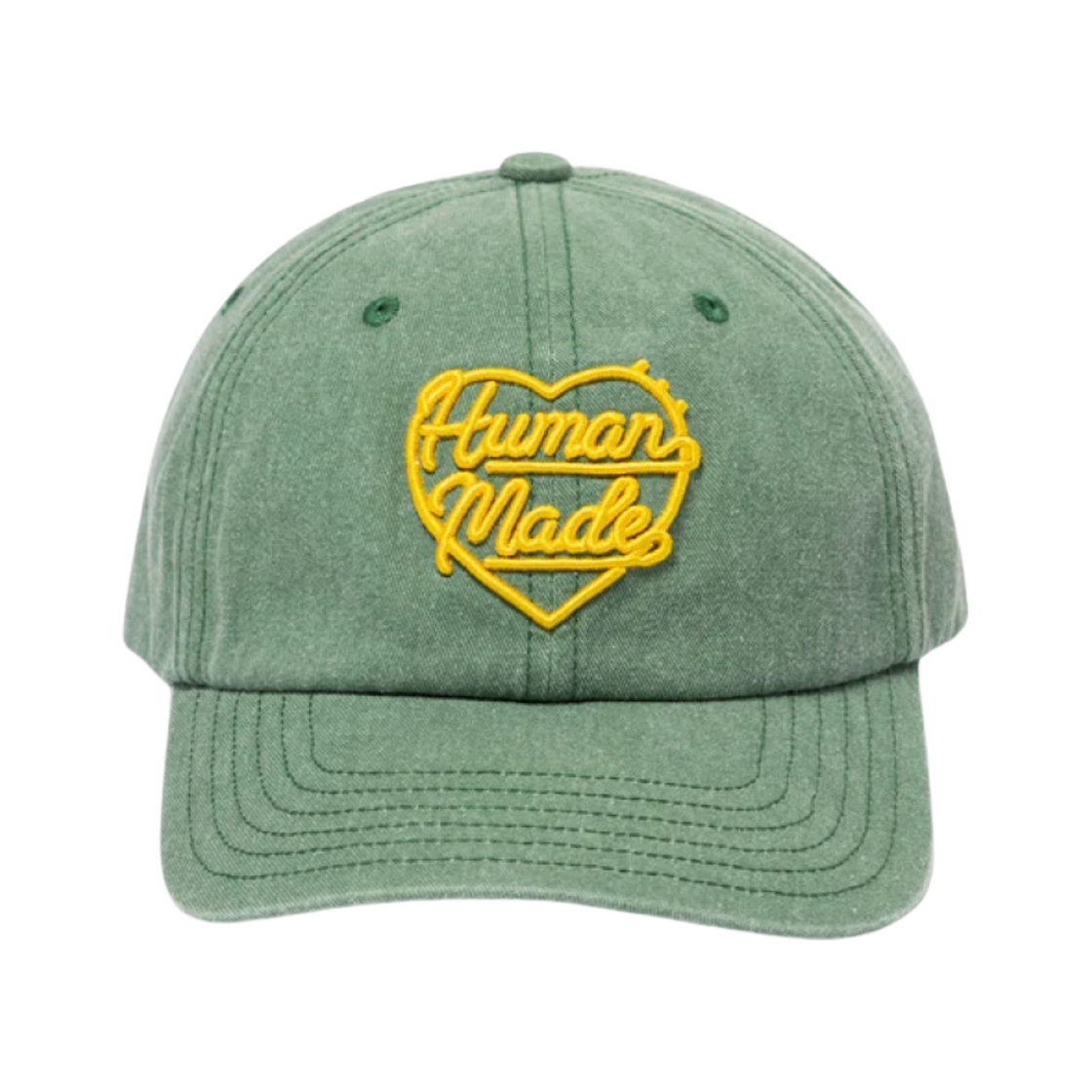 HM27GD011 Human Made 6 Panel Cap #1 Green - #2