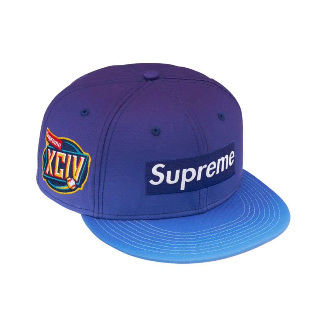 슈프림 그라디언트 박스로고 뉴에라 블루 - 23SS(Supreme Gradient Box Logo New Era Blue - 23SS) - 3