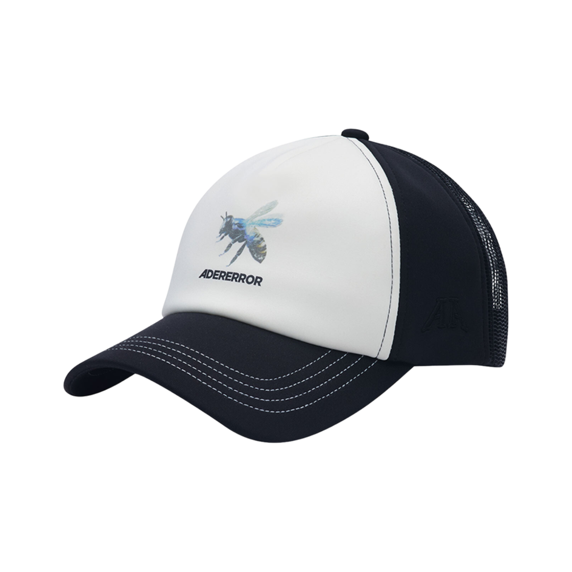 BN01SSHW0208BK Ader Error Blue Bee Cap Noir