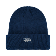 Stussy Basic Cuff Beanie Dark Royal