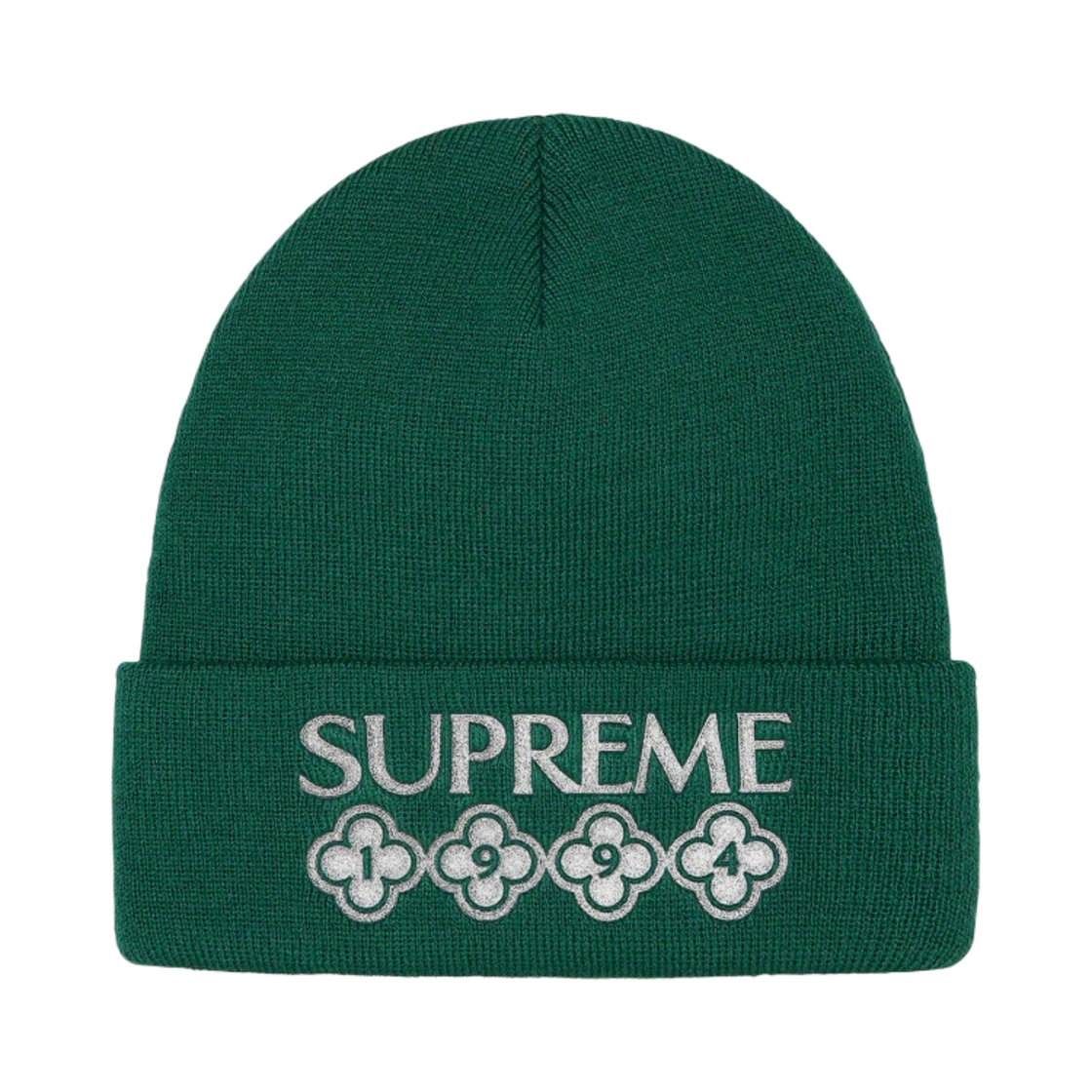 슈프림 글리터 비니 다크 그린 - 21FW(Supreme Glitter Beanie Dark Green - 21FW) - 1