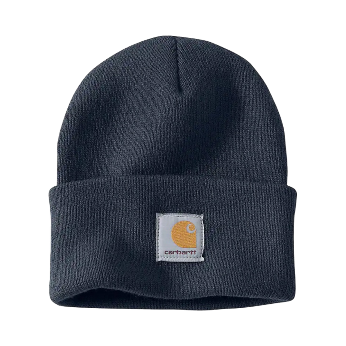 A18-NVY Carhartt Knit Cuffed Beanie Navy