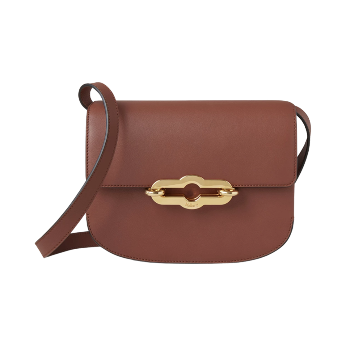 HH9263-603G222 Mulberry Super Lux Calf Pimlico Satchel Shoulder Bag Bright Oak