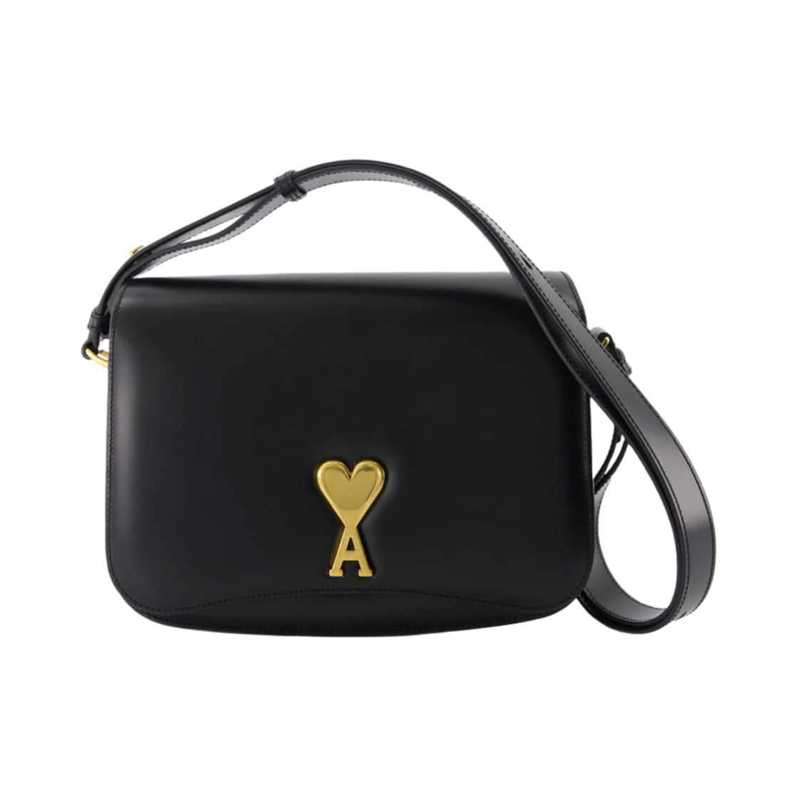 아미 파리 파리 백 블랙(AMI Paris Paris Bag Black) - 1