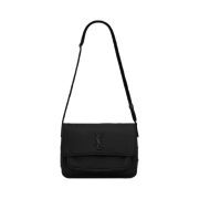 Saint Laurent Niki Messenger In Econyl Black