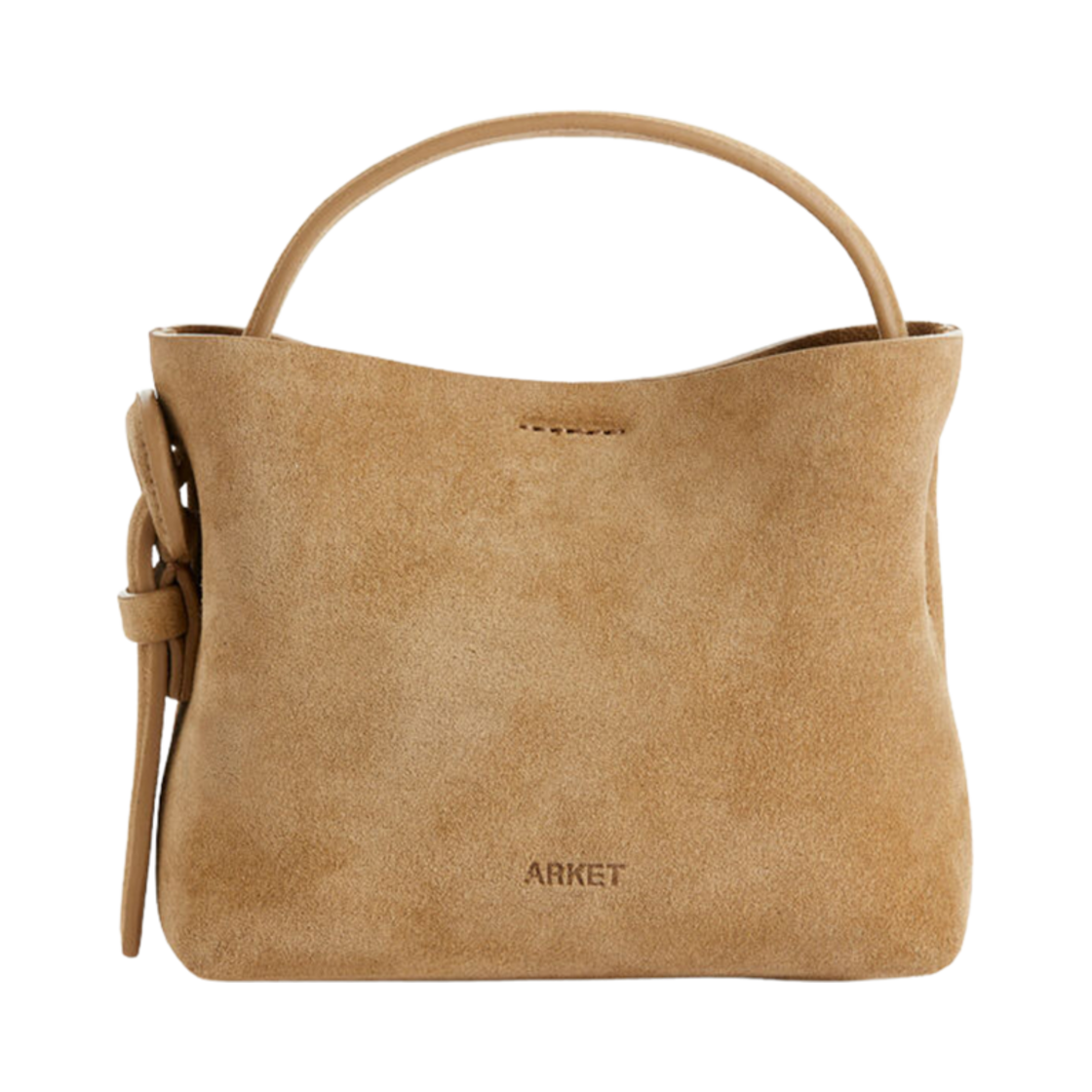 1154464-005 Arket Suede Crossbody Bag Beige