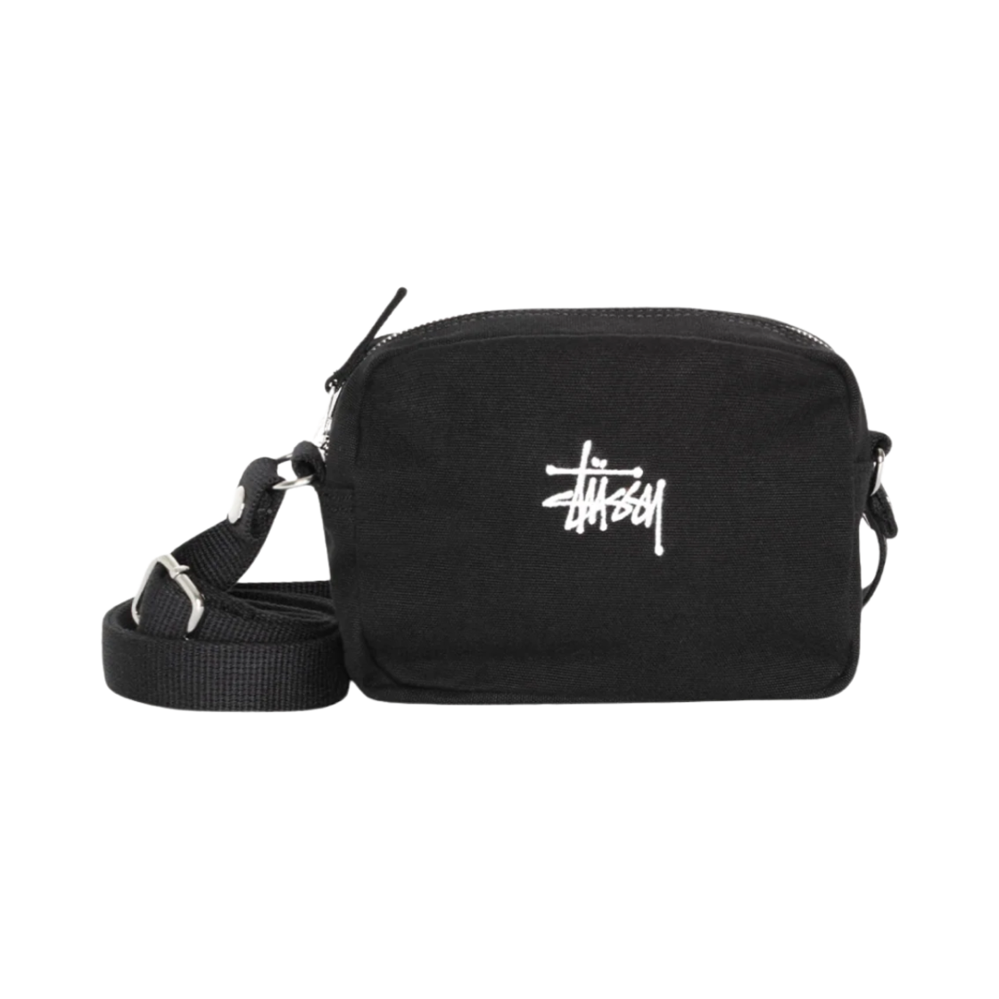 스투시 캔버스 파우치 블랙(Stussy Canvas Pouch Black)