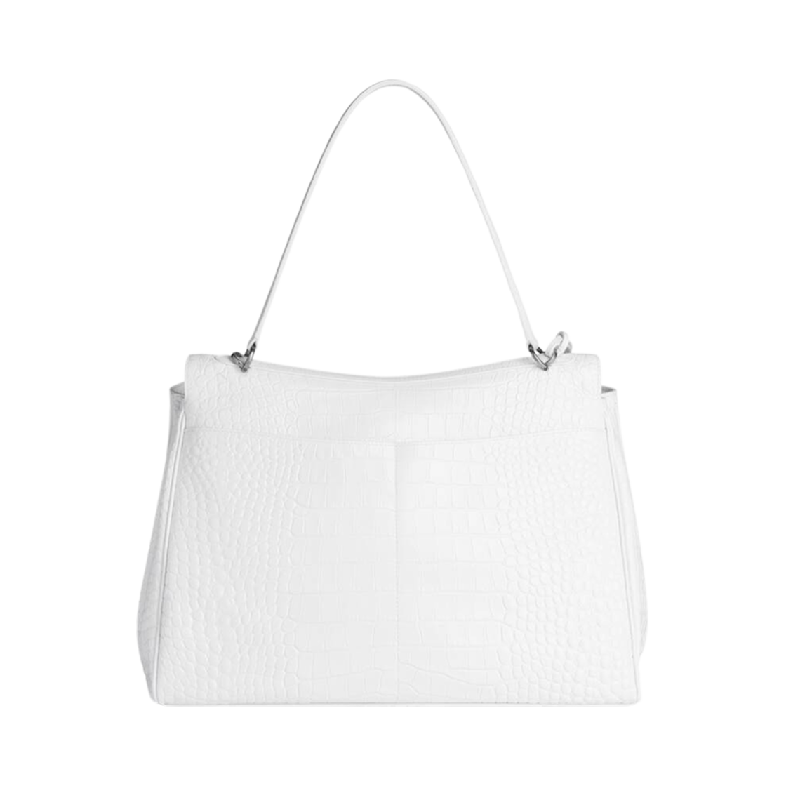 발렌시아가 로데오 라지 핸드백 크로커다일 엠보스 화이트(Balenciaga Rodeo Large Handbag Crocodile Embossed White) - 3