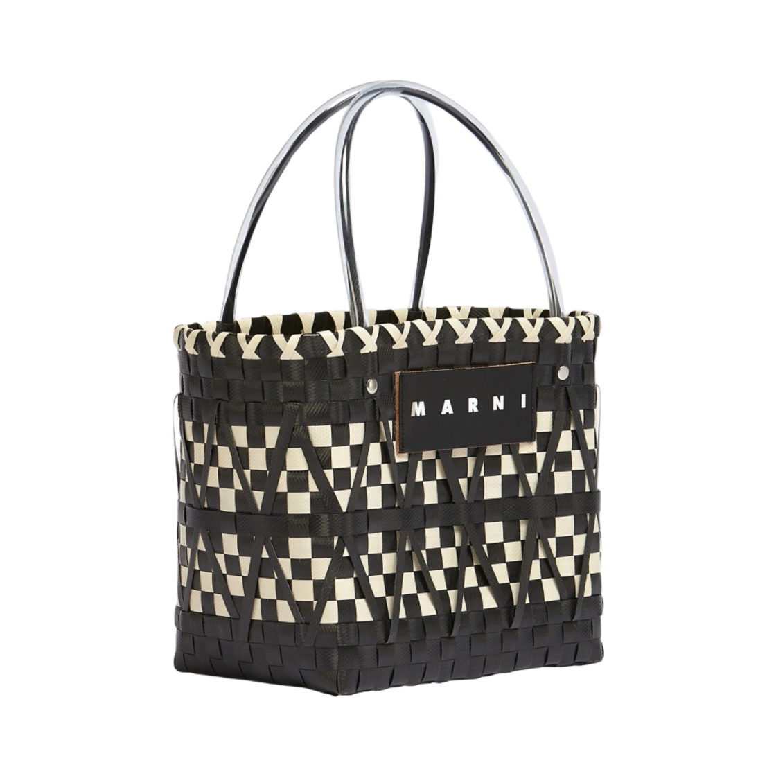 마르니 마켓 스텐실 백 블랙(Marni Market Stancil Bag Black) - 2