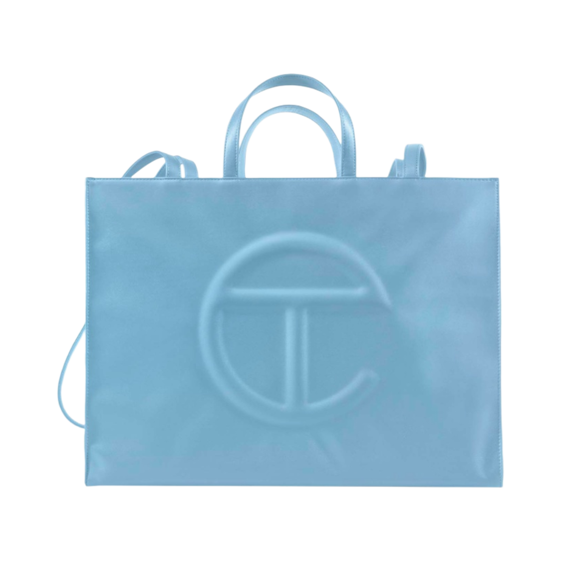 텔파 라지 쇼핑백 풀 블루(Telfar Large Shopping Bag Pool Blue) - 1