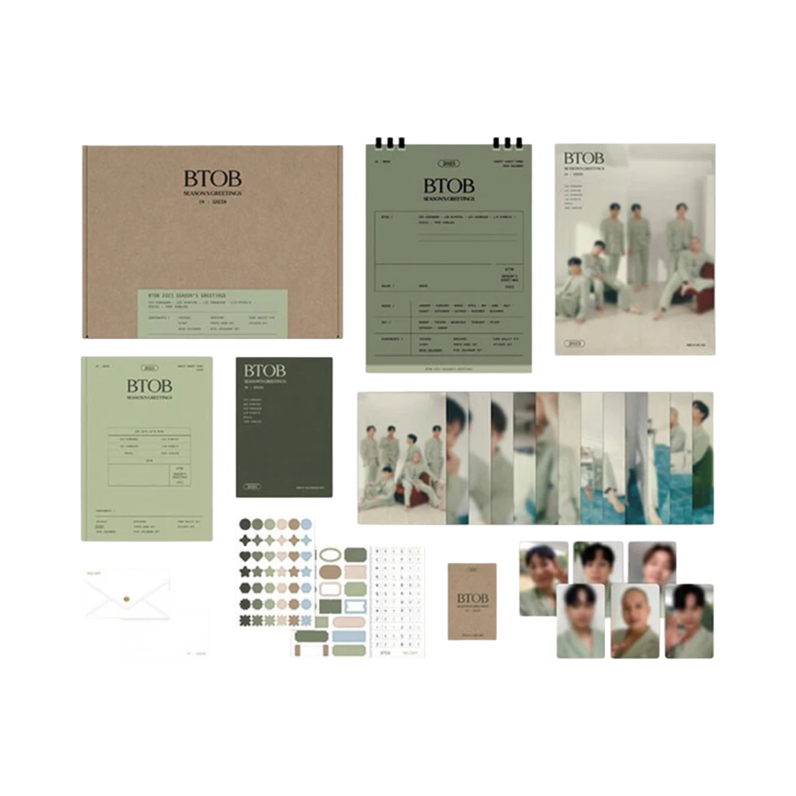 비투비 인 그린 버전 시즌 그리팅 2023(BTOB In : Green Ver. Season’s Greetings 2023) - 2