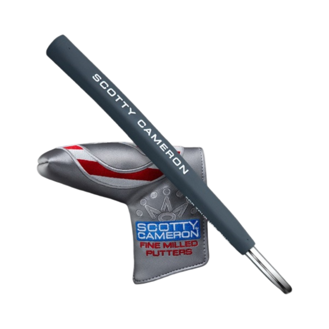 타이틀리스트 스카티 카메론 써클티 투어 랫 II 실버 USA 써클티 헤드커버 투어 온리 피스톨리니 플러스 그립 퍼터 34인치 그린 블루 퍼플(Titleist Scotty Cameron Circle T Tour Rat II Silver USA Circle T Headcover Tour Only Pistolini Plus Grip Putter 34-Inch Green Blue Purple) - 4