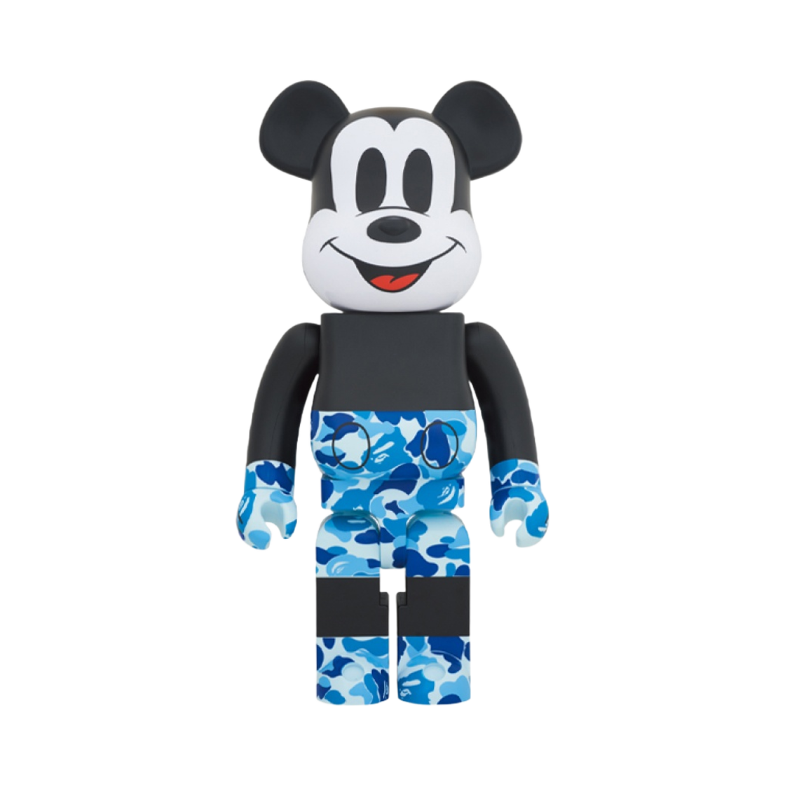 - Bearbrick x BAPE Mickey Mouse 1000% Blue