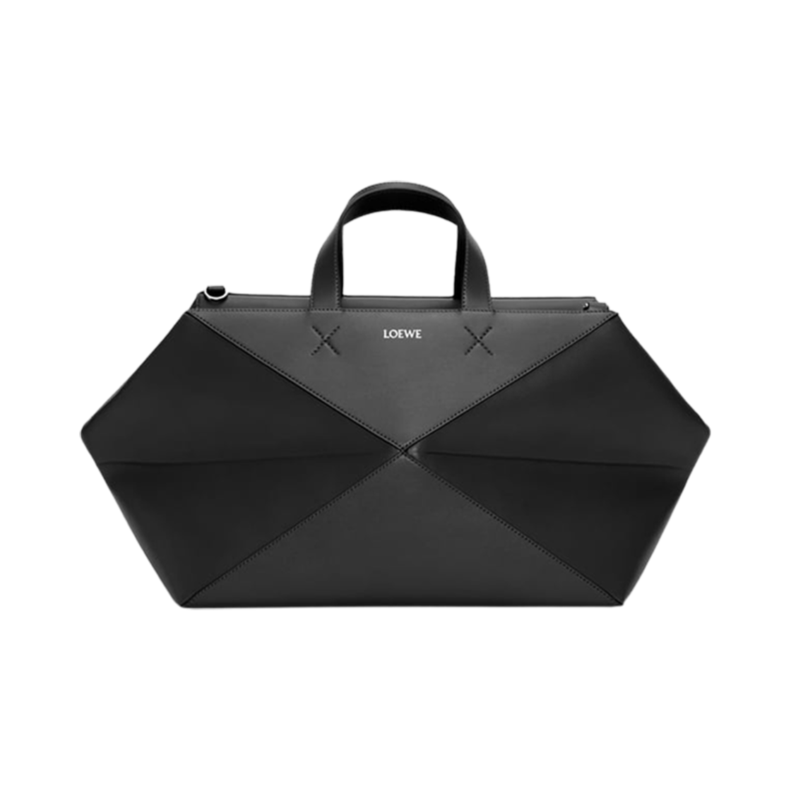 로에베 샤이니 카프스킨 퍼즐 폴드 더플 블랙 | Loewe | KREAM