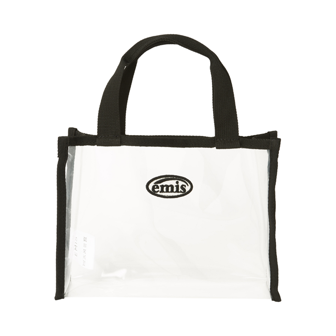 이미스 클리어 미니 스퀘어 백 블랙(Emis Clear Mini Square Bag Black) - 1