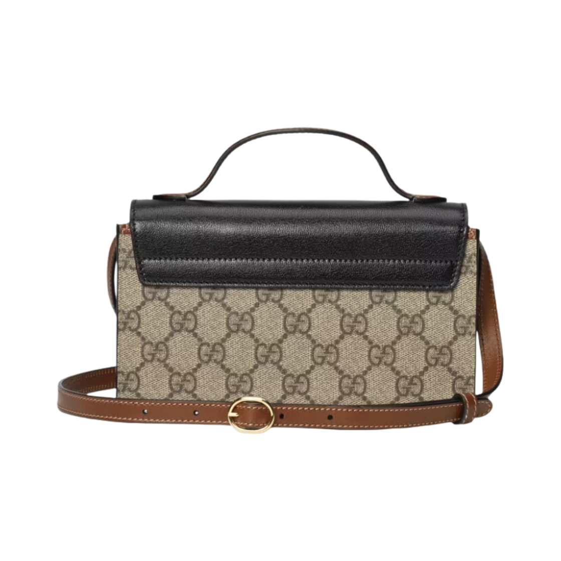 구찌 패들락 미니백 베이지 에보니 블랙(Gucci Padlock Mini Bag Beige Ebony Black) - 2