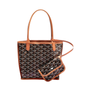Goyard Anjou Mini Bag Black Tan