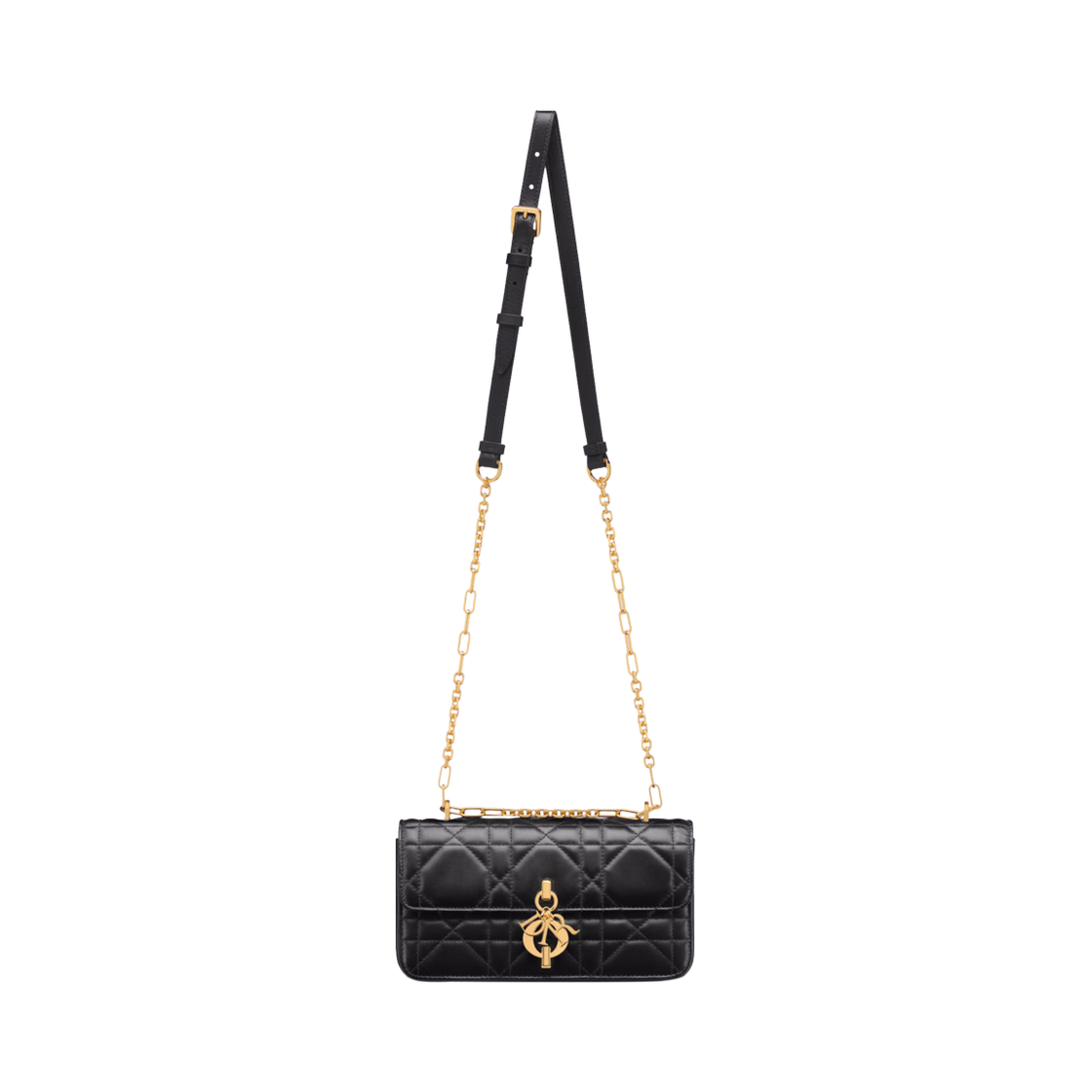 디올 미스 데이지 미니 백 매크로까나쥬 램스킨 블랙(Dior Miss Daisy Mini Bag Macrocannage Lambskin Black) - 4