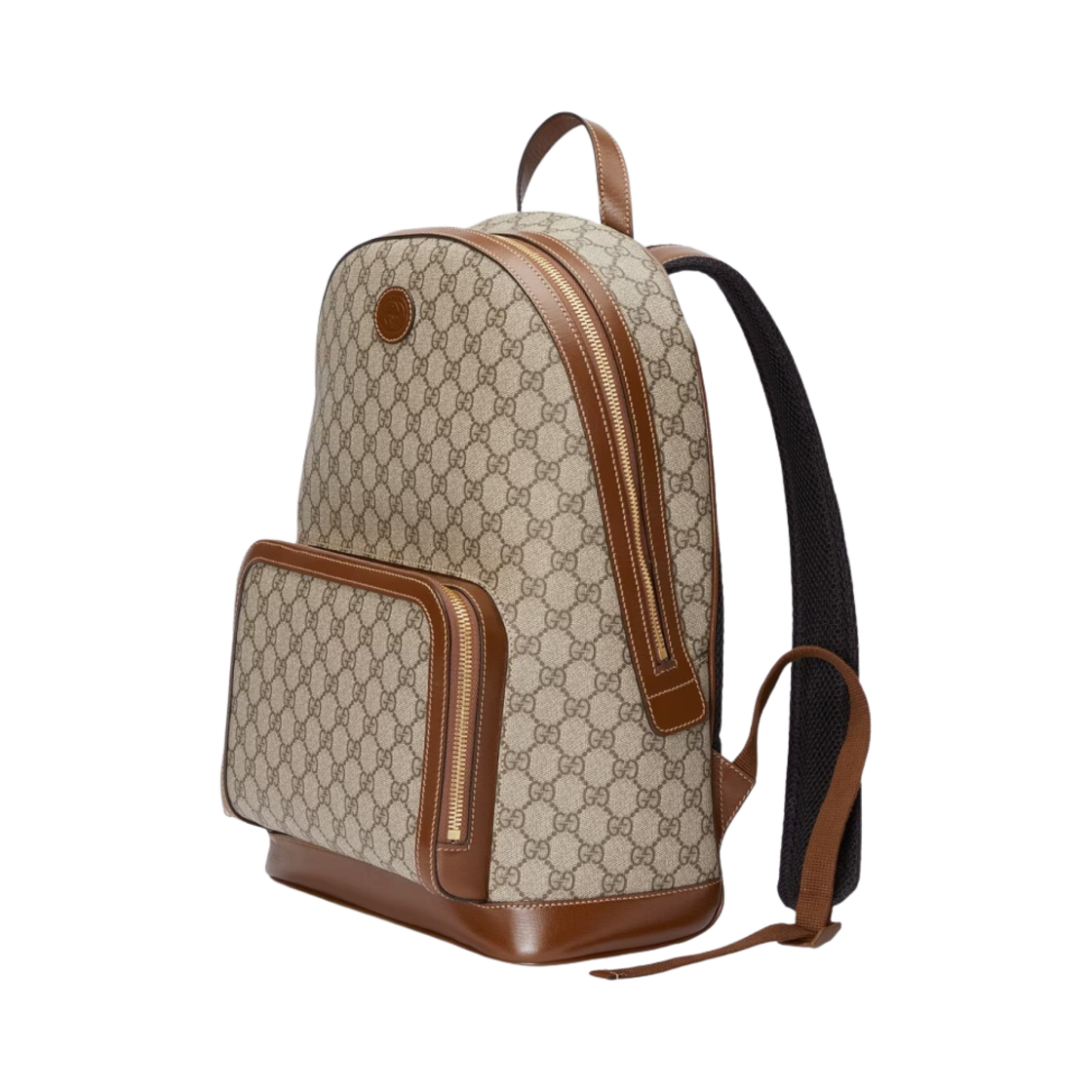 구찌 인터로킹 G 백팩 베이지 에보니(Gucci Backpack with Interlocking G Beige Ebony) - 2