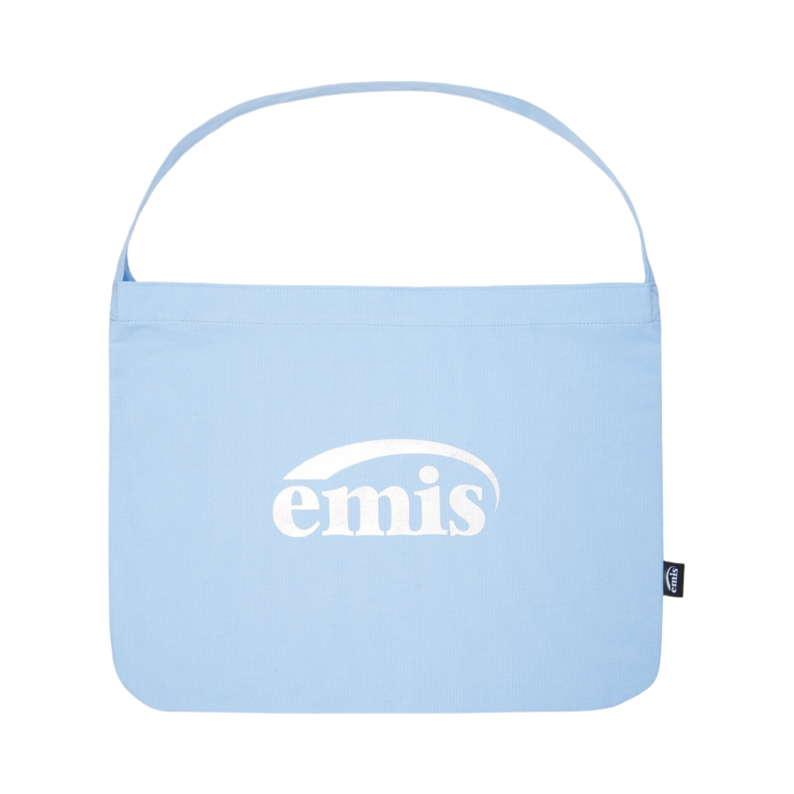 【EMIS】SILVER LOGO MINI ECO BAG-CREAM EMIS SILVER LOGO ECO BAG