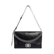 Balenciaga BB Soft Large Flap Bag Black