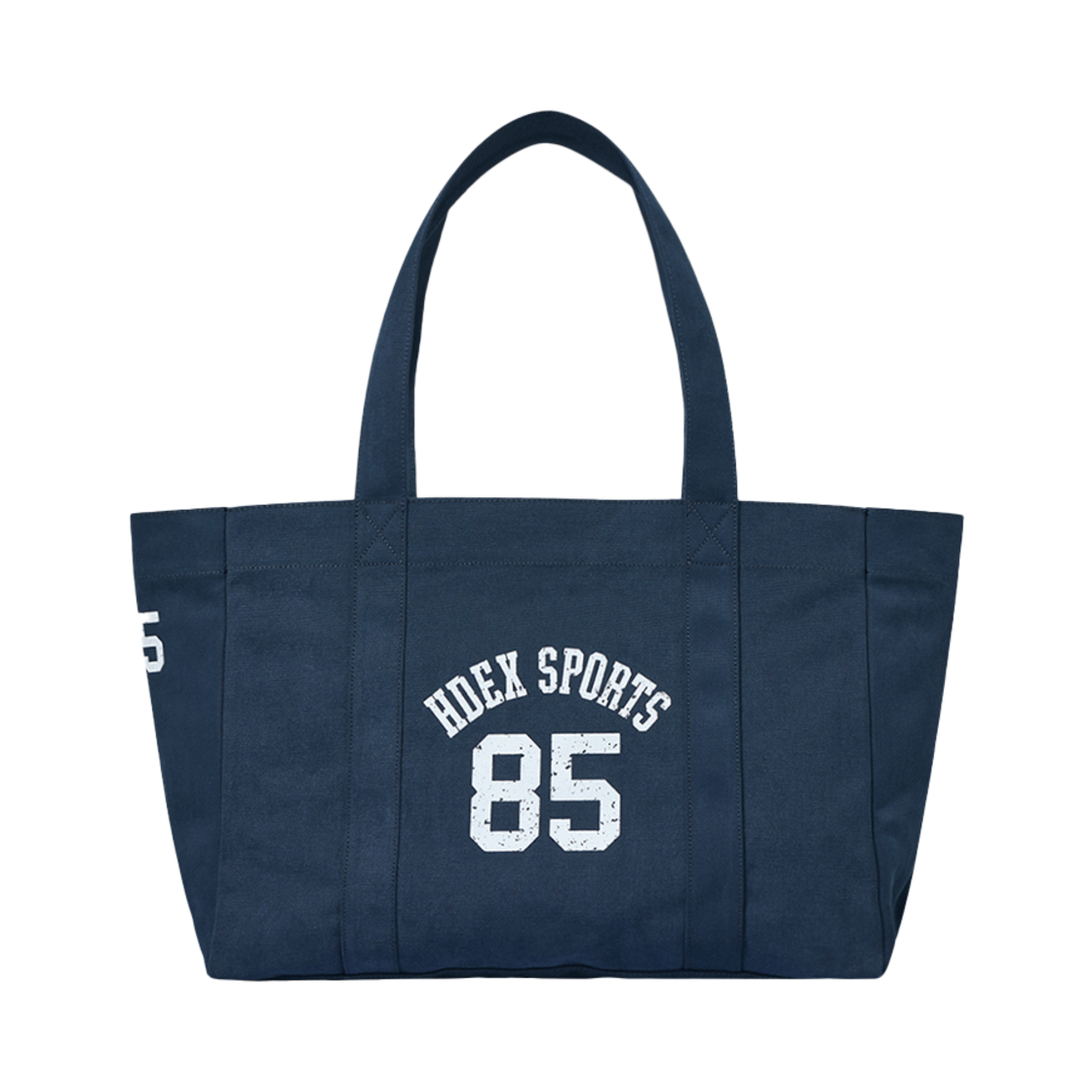에이치덱스 스포티 코튼 빅 숄더백 네이비(HDEX Sporty Cotton Big Shoulder Bag Navy)