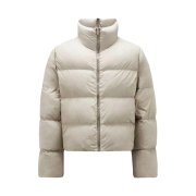 Moncler x Rick Owens Cyclopic Short Down Jacket Beige - 23FW