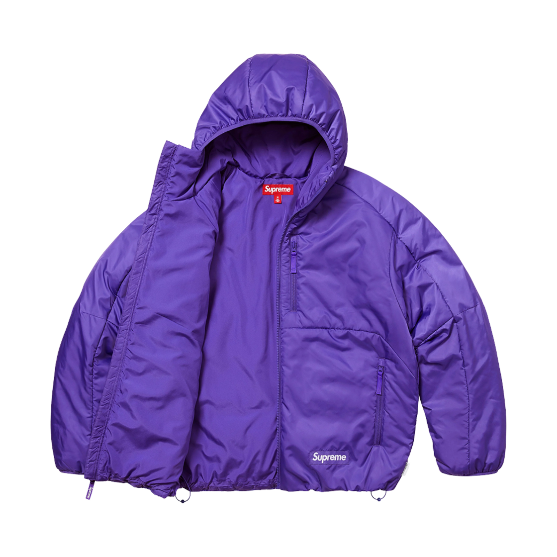 슈프림 윈드스토퍼 인슐레이티드 후드 자켓 퍼플 - 25SS(Supreme Windstopper Insulated Hooded Jacket Purple - 25SS) - 2