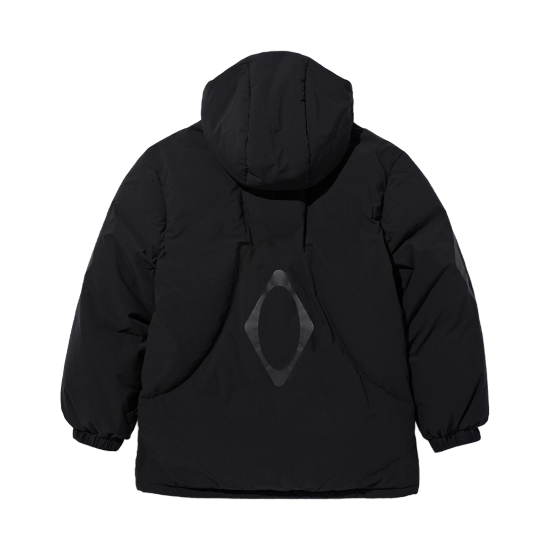 【MISCHIEF】RHOMBUS HOODED DOWN JACKET BLACK W) 미스치프 롬버스 후디드 다운 자켓 블랙 | Mischief | KREAM