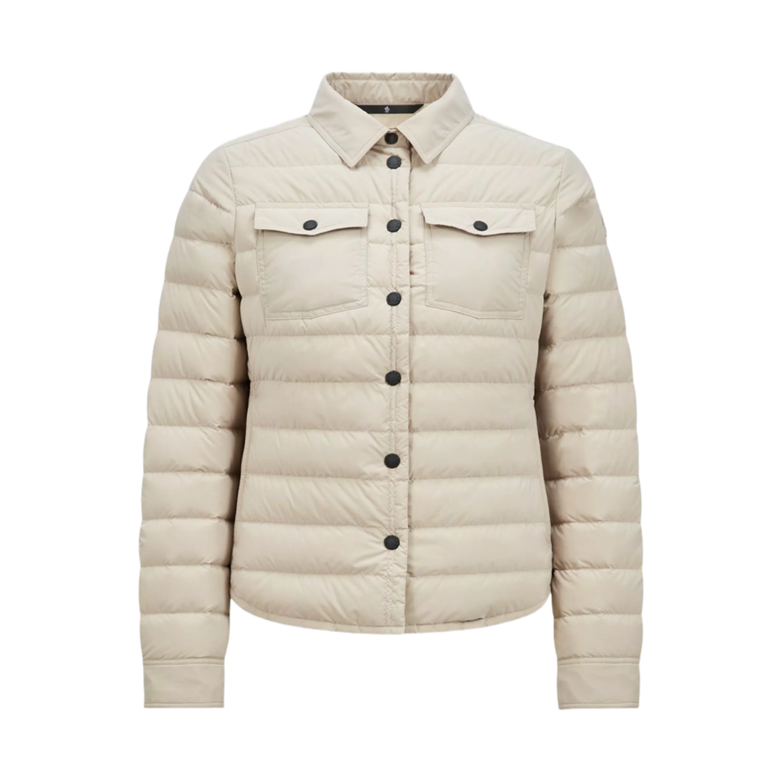 (W) 몽클레르 로제스 패커블 다운 셔츠 자켓 라이트 베이지 - 24FW((W) Moncler Rozes Packable Down Shirt Jacket Light Beige - 24FW) - 1