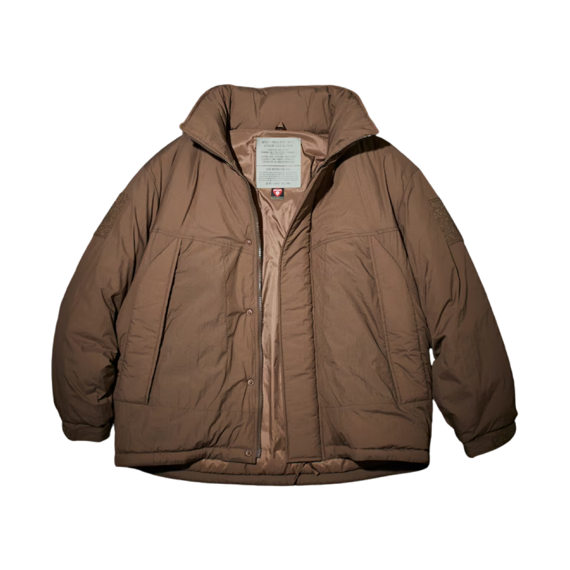 - Freak's Store Short Monster Parka High Loft Primaloft Jacket Beige