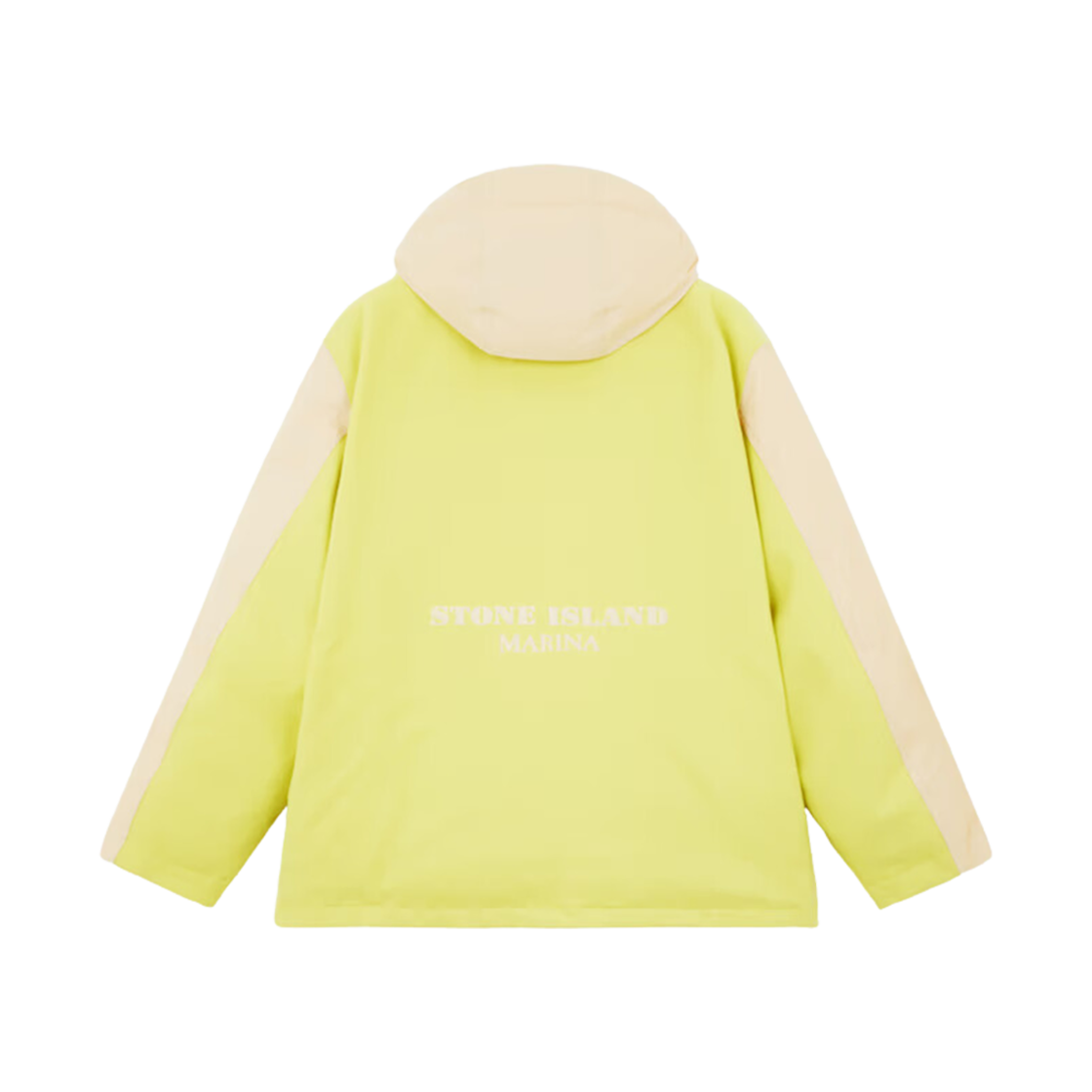 스톤 아일랜드 443X3 마리나 파노 레지나토 위드 플레이티드 리플렉티브 다운 자켓 위드 안티 드롭 옐로우 - 24FW(Stone Island 443X3 Marina Panno Resinato with Plated Reflective Down Jacket with Anti Drop Yellow - 24FW) - 2