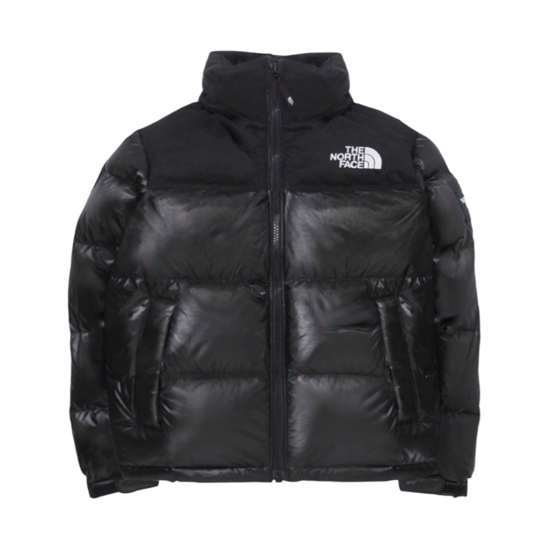 NJ1DM50J/NJ1DM60J/NJ1DN50J The North Face White Label Novelty Nuptse Down Jacket Black - 대표 이미지 #1