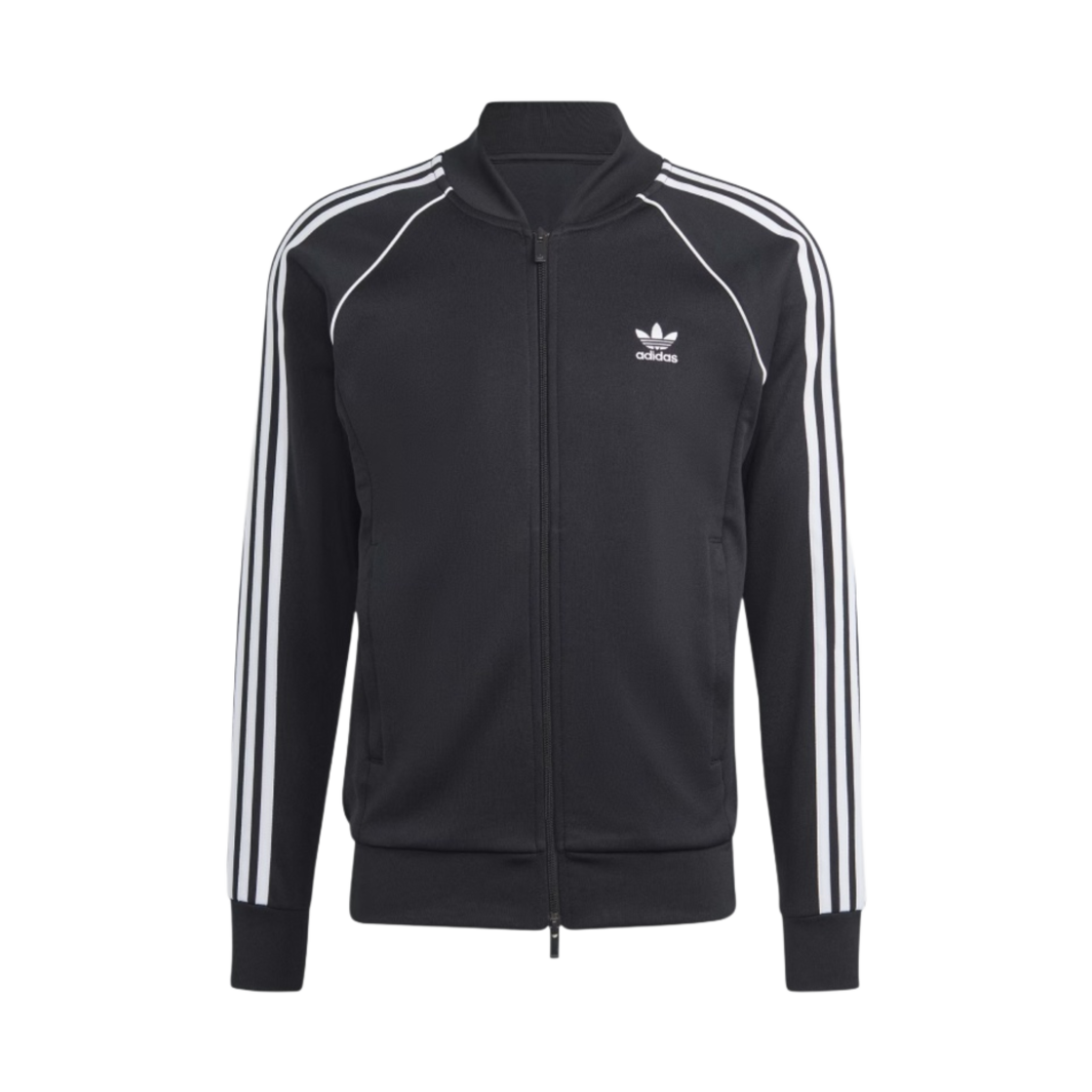 아디다스 아디컬러 클래식 SST 트랙 자켓 블랙 - KR 사이즈(Adidas Adicolor Classics SST Track Jacket Black- KR Sizing)