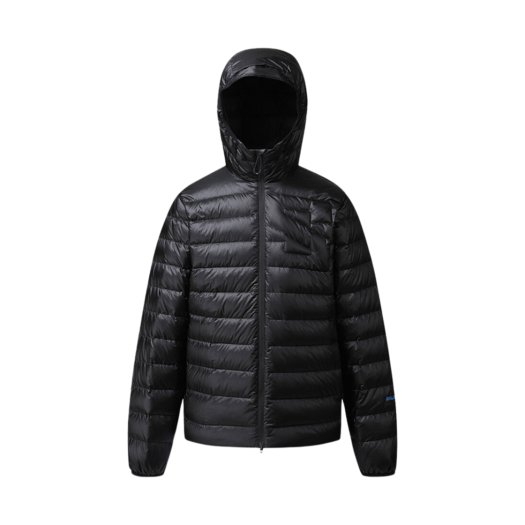 LC2562000 Salomon X Fuse Packable Lightweight Hooded Down Jacket Black