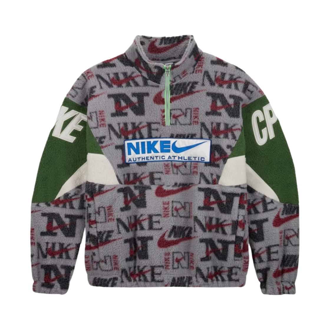 나이키 x CPFM 쿼터 집 탑 자켓 그레이 - US/EU(Nike x Cactus Plant Flea Market Quarter Zip Top Jacket Grey - US/EU)