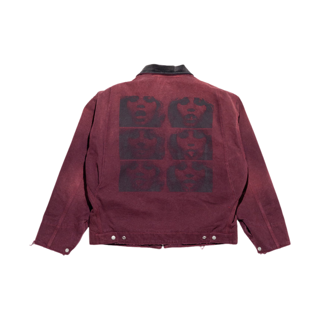 앙팡 리쉬 데프리메 블랭킷 라인드 워크 자켓 빈야드 와인(Enfants Riches Deprimes Blanket Lined Work Jacket Vineyard Wine) - 2