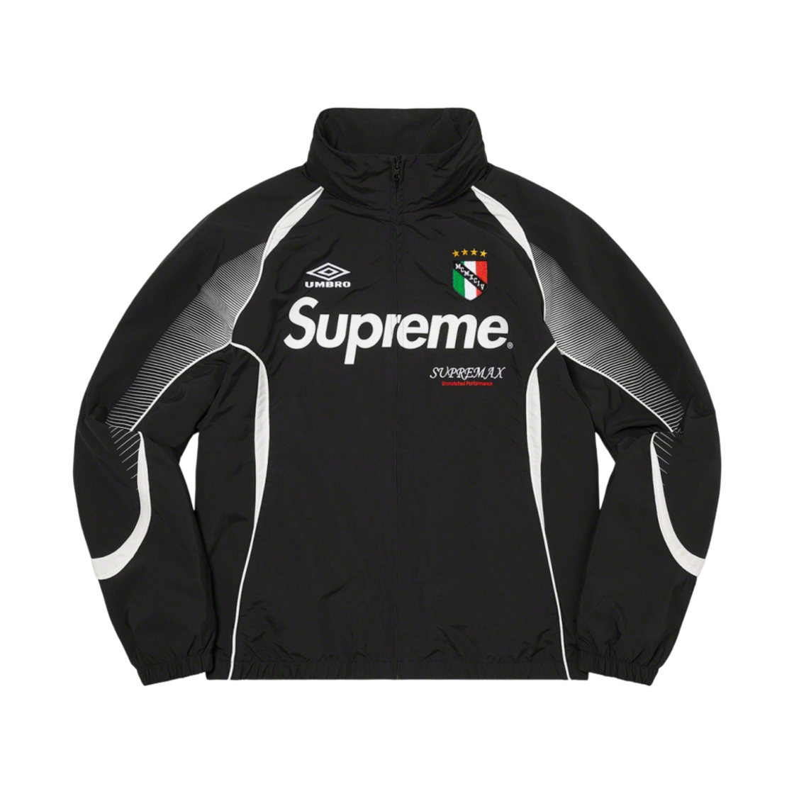 슈프림 x 엄브로 트랙 자켓 블랙 - 22SS(Supreme x Umbro Track Jacket Black - 22SS)
