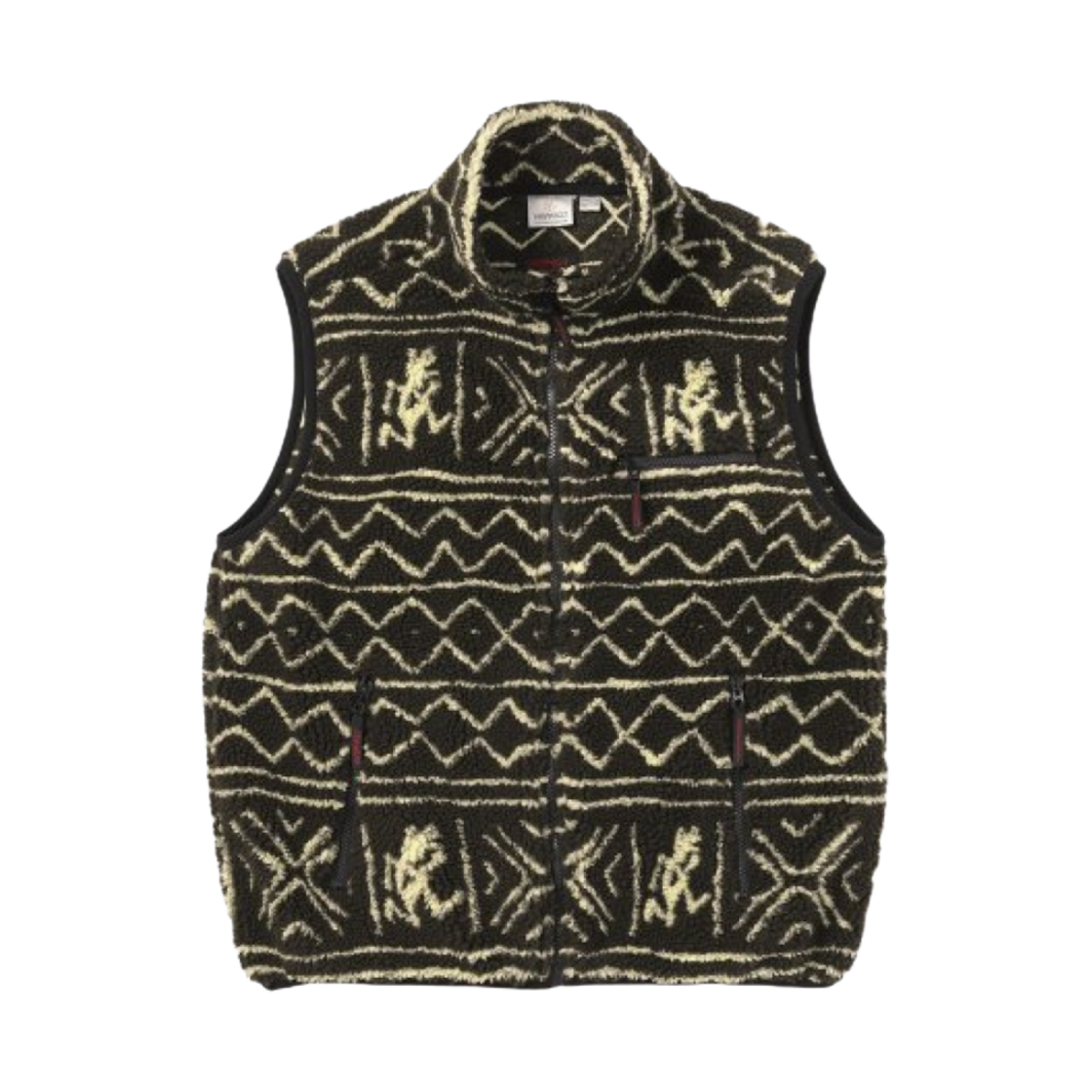 GUJK-22STN81 Thisisneverthat x Gramicci Fleece Vest Brown