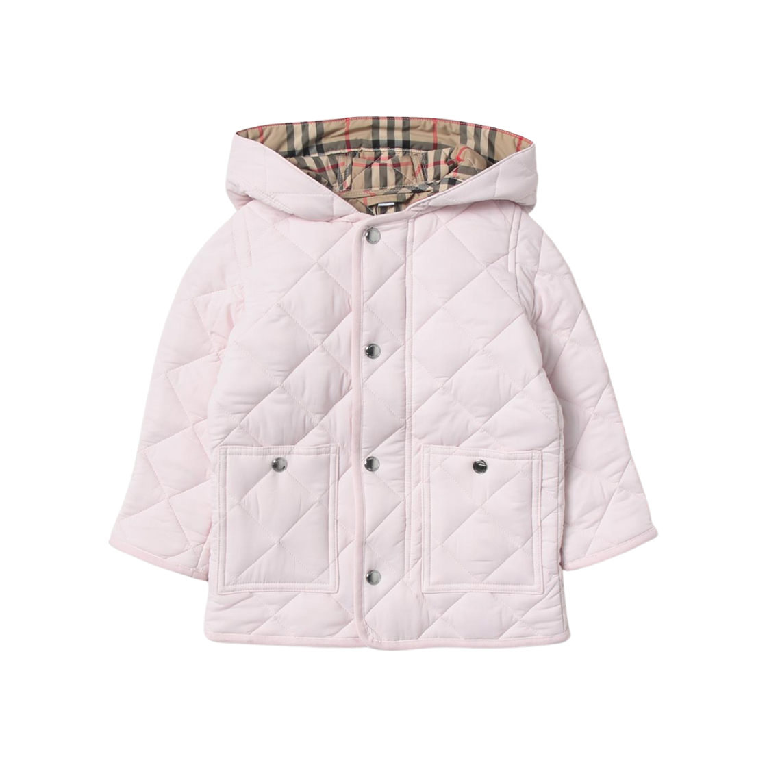8053911 (Kids) Burberry Reilly Padded Jacket Alabaster Pink