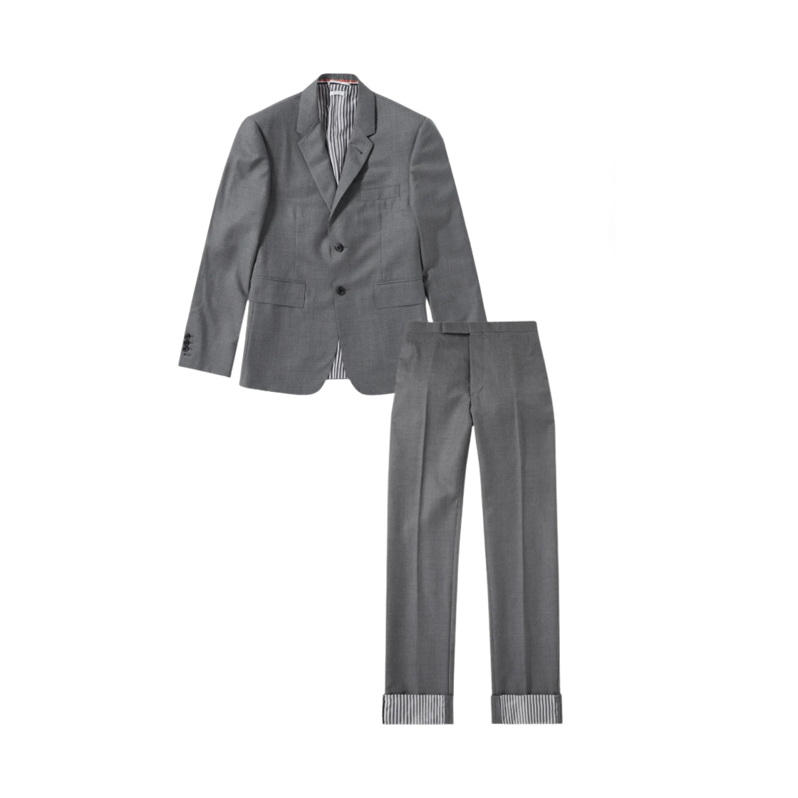 톰브라운 슈퍼 120수 울 트윌 클래식 수트 미디움 그레이(Thom Browne Super 120S Wool Twill Classic Suit Medium Grey)