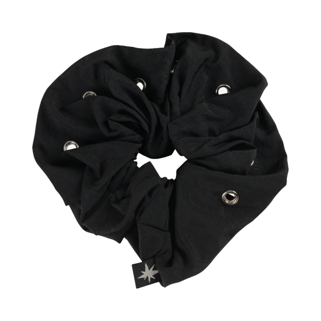 VAK252HB002BK [KREAM 단독] Vacant Archive Eyelet Scrunchie Black