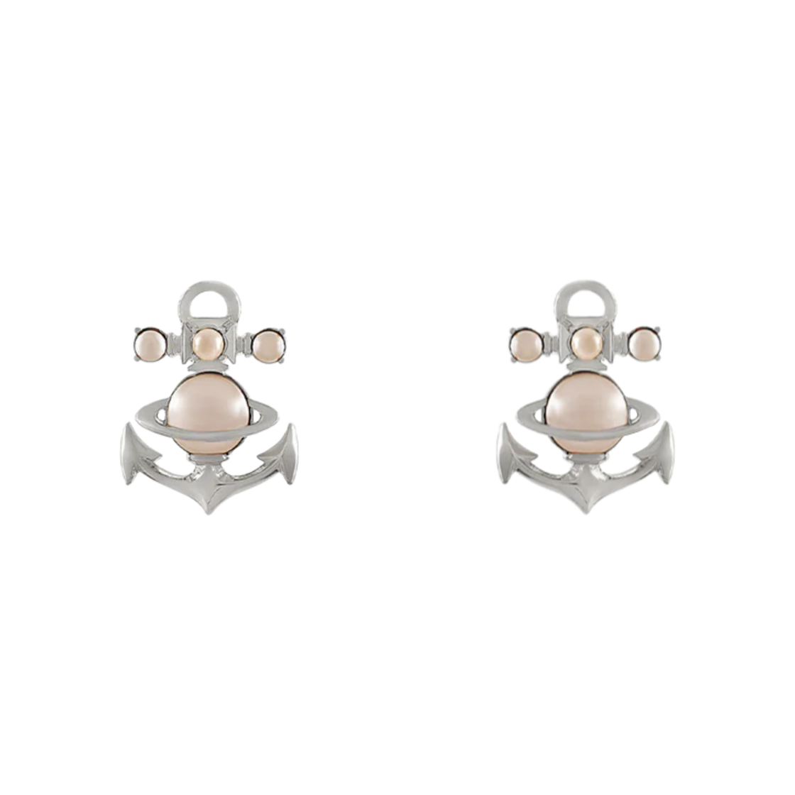 (W) 비비안 웨스트우드 마리알레나 이어링 실버((W) Vivienne Westwood Marialena Earrings Silver) - 1