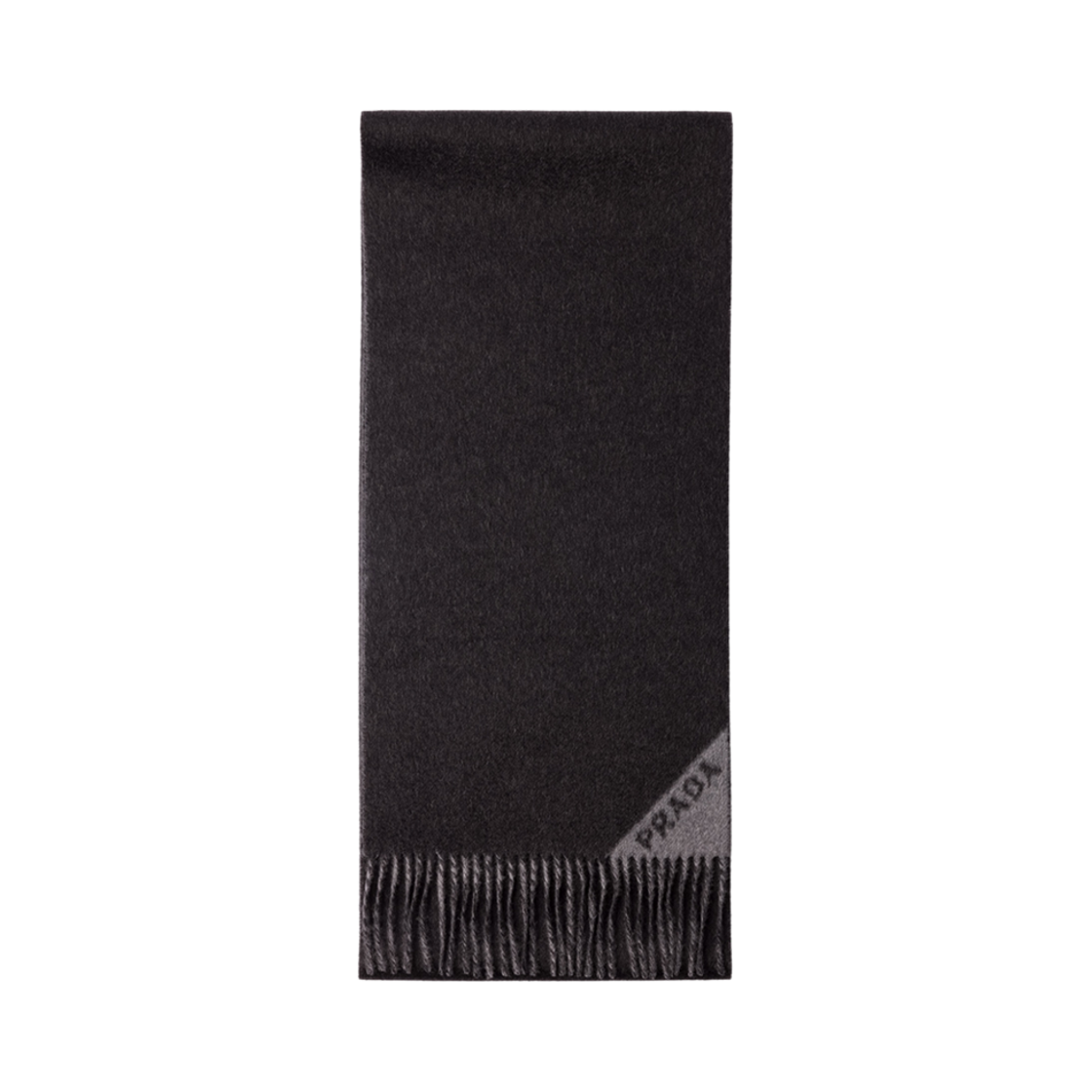 2FS055-2COO-F0J94 Prada Double Cashmere Scarf Slate Anthracite