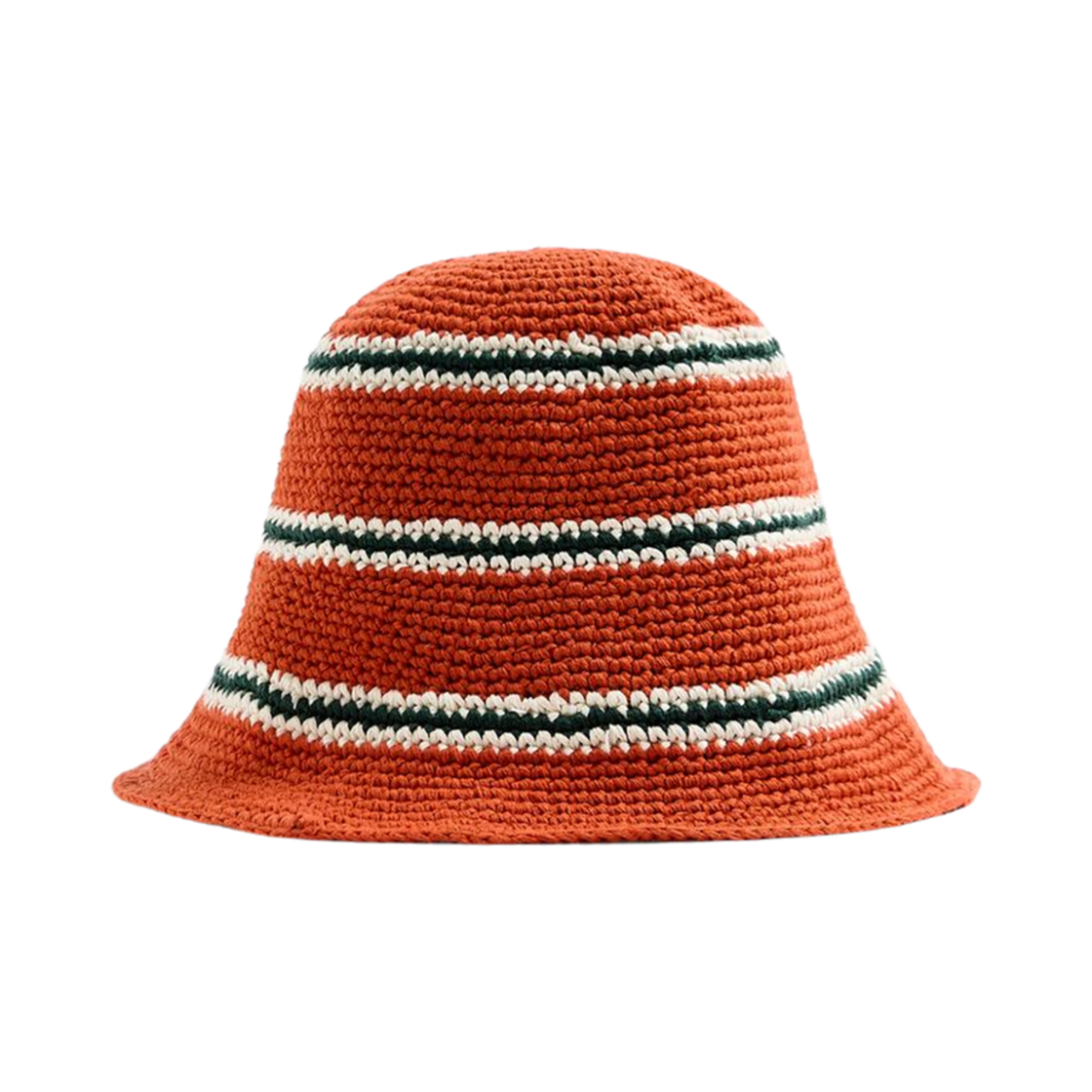 자라 스트라이프 크로쉐 햇 오렌지(Zara Stripe Crochet Hat Orange)