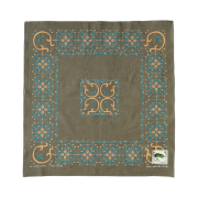 Kapital Fastcolor Selvedge Bandana Havana Naja Khaki