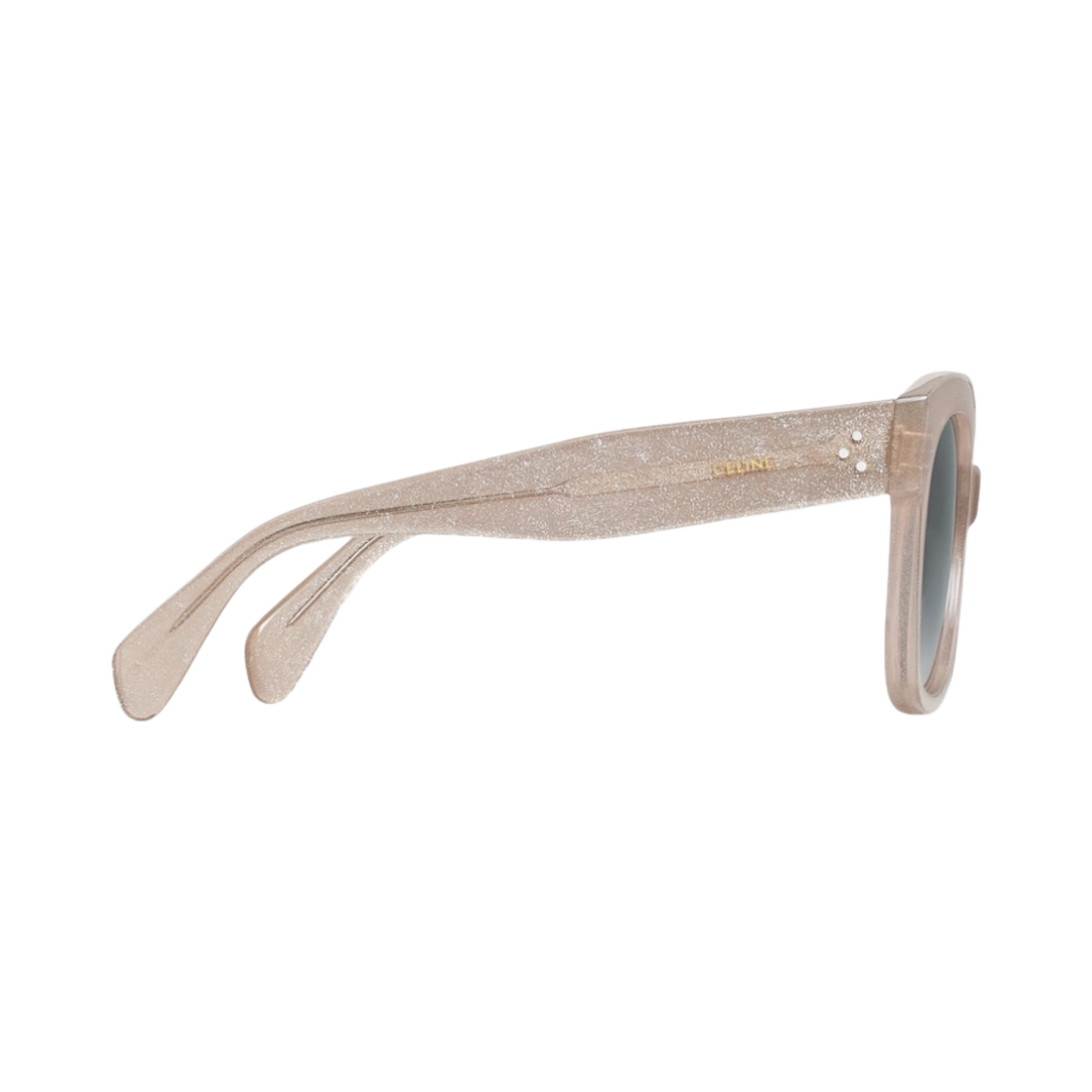 (W) 셀린느 오버사이즈 S002 선글라스 아세테이트 실버 글리터((W) Celine Oversized S002 Sunglasses in Acetate Silver Glitter) - 3