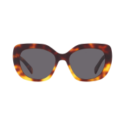 (W) Celine Triomphe Butterfly Sunglasses in Acetate Shiny Gradient Havana Smoke
