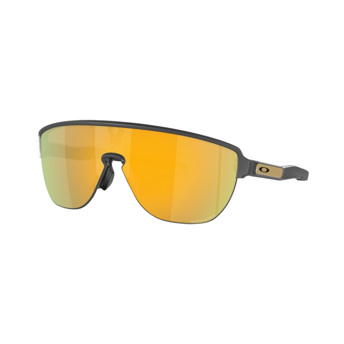 OO9248A-0342 Oakley Corridor Matte Carbon Frame 24K Iridium Lenses Low Bridge Fit